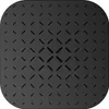 A black square object with a patterned surface. Náhľad obrázku produktu