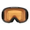 A pair of Oakley ski goggles with an orange lens and a black frame, shown against a white background. Produktbild-Vorschau