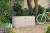 Keter Gartentruhe KENTWOOD – 350L – wetterfest – helles Produktbild-Vorschau 5