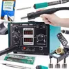 Professionelle Lötstation 2in1 Hot-Air + T12 System Produktbild-Vorschau 1