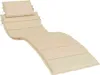 vidaXL Polštář na lehátko Béžová 186x58x4 cm Oxfordská Náhled obrázku produktu 1