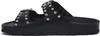 Schwarze Damen Zehentrenner Flipflops für den Sommer Produktbild-Vorschau 3