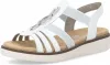 Remonte: Sandalias de tacón alto para mujer, color blanco, Vista previa de la imagen del producto 25