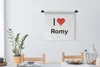MuchoWow® Wandteppich Wandbehang Ich liebe - Romy - Mädchen Produktbild-Vorschau 2