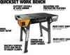 Toughbuilt ToughBuilt QuickSet Workbench WB-700 - Schnell Produktbild-Vorschau 10