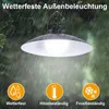 A hanging lamp in the rain, with icons indicating weather resistance. Anteprima dell’immagine prodotto