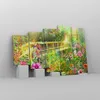 Bild auf Leinwand - Leinwandbild - Brücke Park Blume Produktbild-Vorschau 4
