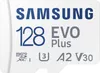 SAMSUNG Speicherkarte microSD EVO PLUS 128 GB Produktbild-Vorschau 1