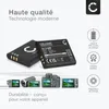 CELLONIC 2x Batterie pour Appareil photo Compatible avec Voir les images du produit 6