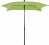 SIENA GARDEN City Mittelstockschirm anthrazit/grün 180x180 Produktbild-Vorschau 1