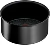A black cooking pot with a textured interior base. Podgląd zdjęcia produktu