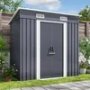 Bealife CC26 Remise à outils en métal,183×109×182 cm, Voir les images du produit 9