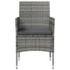vidaXL 16-tlg. Garten-Lounge-Set mit Auflagen Poly Rattan Produktbild-Vorschau 8