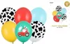 Ballons ferme 30cm multicolore 6pcs Voir les images du produit 4