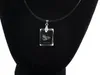 Russisch Blau - Crystal cat pendant, photo necklace, unique Produktbild-Vorschau 3