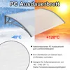 TRMLBE 150 x 100cm Vordach für Haustür Pultbogenvordach Produktbild-Vorschau 8