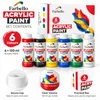 FARBELLO Acrylfarben Set 6x100 ml-Hochpigmentierte, Produktbild-Vorschau 3