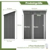 Geräteschuppen Gerätehaus Metall XL Fundament Gartenhaus Produktbild-Vorschau 2