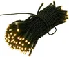 A bundle of LED string lights with green wire and warm white bulbs, presented on a white background. Náhled obrázku produktu