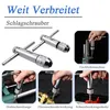 2 Stück T-Griff Windeisen Ratsche, verstellbarer Produktbild-Vorschau 6
