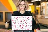 MuchoWow® Laptop Aufkleber Sticker Cover Kirschen - Obst - Produktbild-Vorschau 5