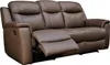 Ledergarnitur Relax 3+1+1 - Braun  - EVASION Produktbild-Vorschau 5