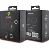 Two sides of a black product box for a Ferrari car holder. Produktbild-Vorschau