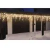 FHS LED-Eisregen-Lichterkette Lichervorhang 12 m 480 LED Produktbild-Vorschau 12