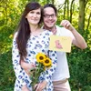 Mr. & Mrs. Panda holzbild Schwein Glück DIN A5 - Gelb Produktbild-Vorschau 4
