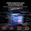 Batería LiTime Xtra Mini LiFePO4 de 12V y 200Ah con Vista previa de la imagen del producto 5