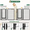 Yaheetech Puppyren, 8 panelen, 120 cm hoog, metaal, met Productafbeelding-voorbeeld 4