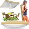 Duży parasol ogrodowy plażowy kwadrat łamany 160 x 160 cm Podgląd zdjęcia produktu 12