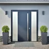 vidaXL Pflanzkübel 2 Stk. Anthrazit 35x35x75 cm Stahl Produktbild-Vorschau 3