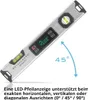 STAHLWERK Digitálna vodováha DW-400 ST z hliníka s dlžkou Náhľad obrázku produktu 3