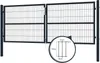 Doppelflügeliges Zauntor 3m RAZO H.120cm grau Produktbild-Vorschau 7