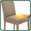 Stuhlhusse 4er Pack - Beige - Universal - Stretch - Bezug Produktbild-Vorschau 6