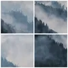 Bild auf Leinwand - Leinwandbild - Einteilig - Berge Nebel Produktbild-Vorschau 8
