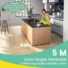 1400W Handdampfreiniger mit 400ml Wassertank & 14-teiligem Produktbild-Vorschau 6