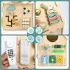 Mamabrum Montessori Aktivitätshaus 6in1 – Holz Busy Board, Produktbild-Vorschau 6