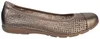 Caprice TAUPE METALLIC Ballerina Beige Produktbild-Vorschau 3