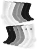 BRUBAKER 6 paires de chaussettes de tennis pour hommes et Voir les images du produit 3