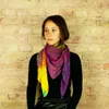 Baumwolltuch - bunt Batik - tie dye - quadratisches Tuch Produktbild-Vorschau 10