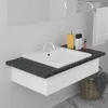 Einbauwaschbecken 42x39x18 cm Keramik Weiß Produktbild-Vorschau 2