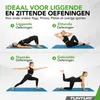 Tunturi Yoga Mat 8mm - Pilates mat - Extra dikke fitness Productafbeelding-voorbeeld 4