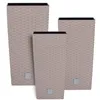 Topf Set 3 x Pflanztöpfe Kübel Rattan Hohes H 32 37 42 cm Produktbild-Vorschau 1