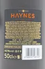 HAYNES 8 Years Old Finest Caribbean Rum 40% Vol. 0,5l Produktbild-Vorschau 5