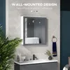 kleankin Badezimmerschrank mit Spiegel, hängender Produktbild-Vorschau 7