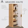 RODAN | Armoire haute - 139 cm - Marron, Chêne Craft | Voir les images du produit 3