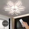 Modern LED Deckenleuchte 78cm, 6-C form Design, Dimmbare Produktbild-Vorschau 3