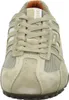 A front view of a beige Geox sneaker. Produktbild-Vorschau